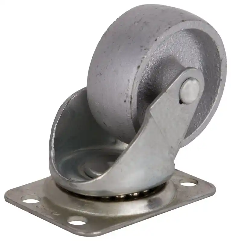 Jc-s05 2 Inch Heavy Duty Swivel Plate Caster - Steel Zinc Plated