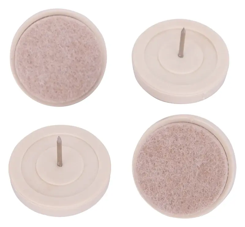 1-1/2 Inch Nail-on Furniture Glide With Felt Base