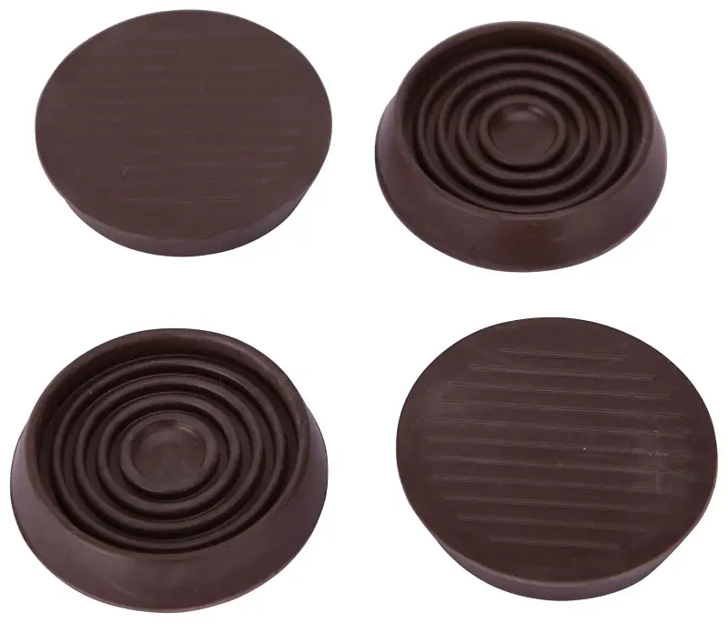 1.75 Inch Round Rubber Caster Furniture Glide - Model Fe-s709-ps