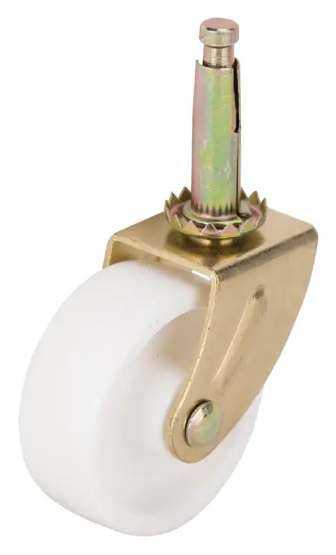 Jc-b25-ps 2 Inch Swivel Caster With Plastic Wheel And Stem Mount