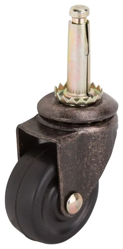 Jc-d04-ps Medium Duty Swivel Caster Stem 1-5/8 In. Antique Copper Finish