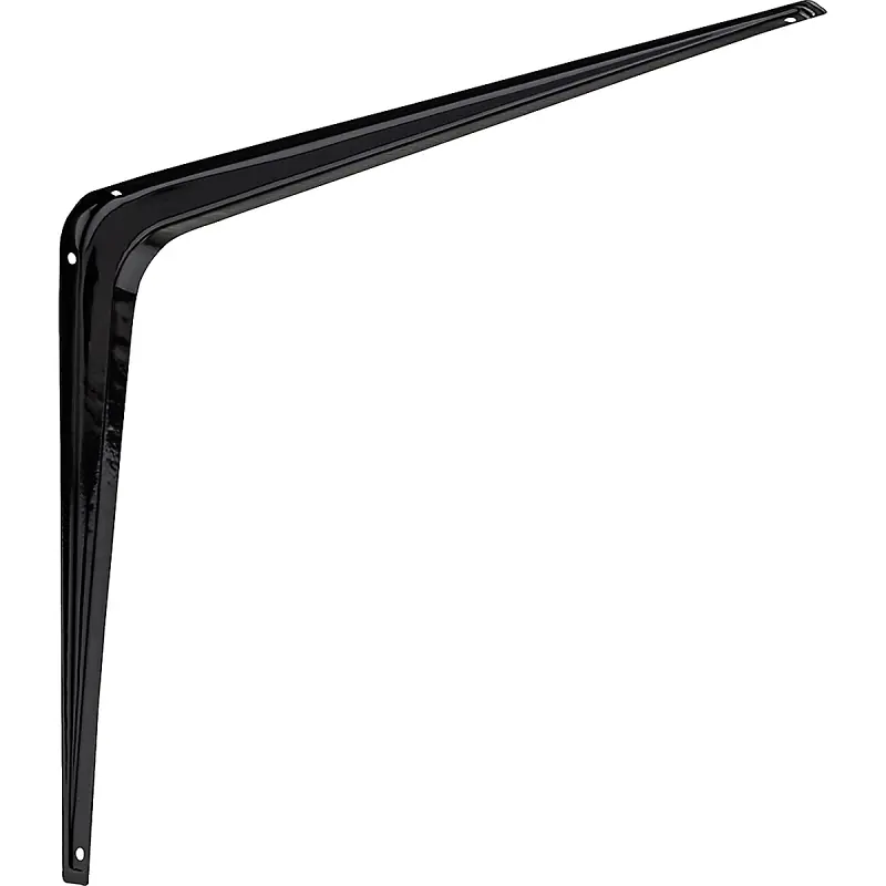 Shelf Bracket, Black, 12 X 14 In.