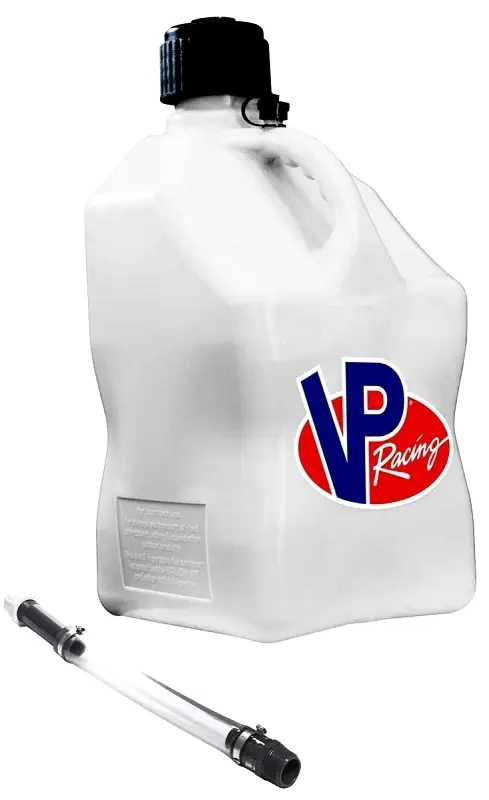 5 Gallon Motorsport Container, Polyethylene, White, Model 3520-ca