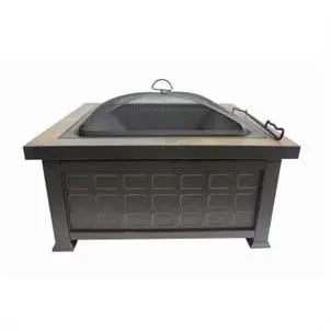 Fire Pit, Wood-burning, Slate Top, 30-in.