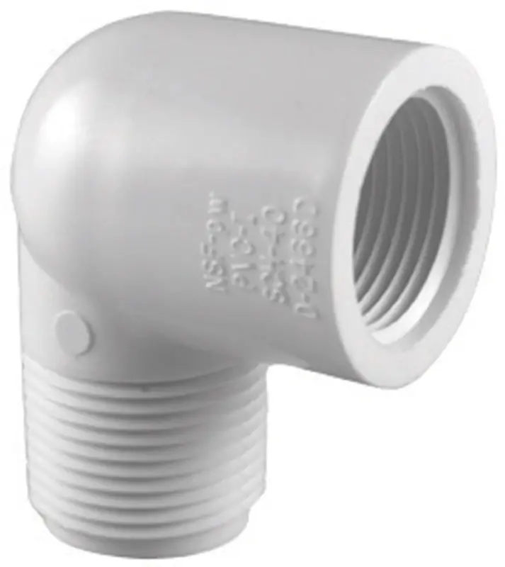 Schedule 40 3/4 In. Mpt X 3/4 In. D Fpt Pvc Street Elbow 1 Pk