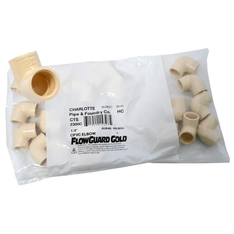 Flowguard 1/2 In. Slip X 1/2 In. D Slip Cpvc Elbow 10 Pk