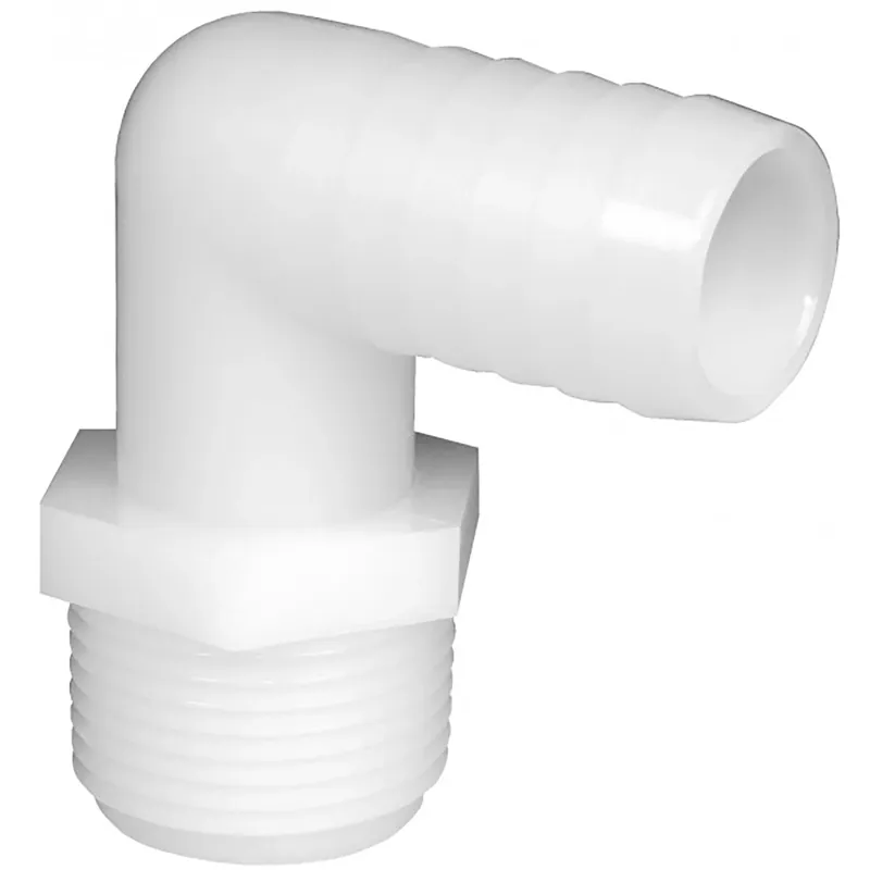 1/4 In. Mpt X 3/8 In. D Barb Nylon Elbow 1 Pk