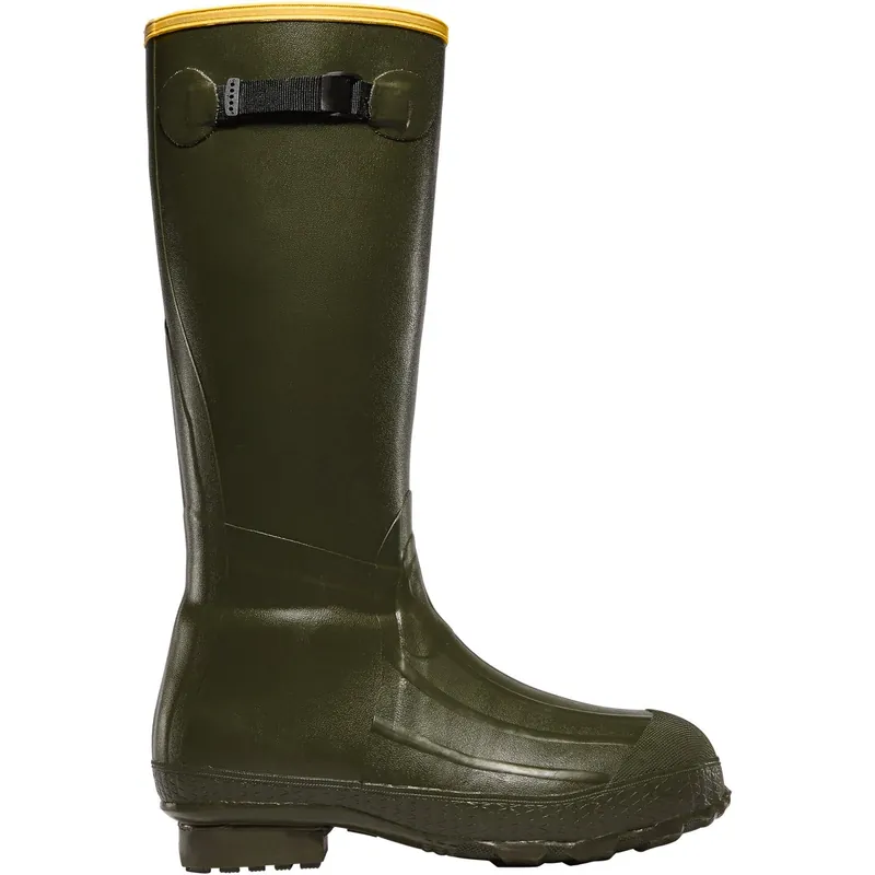 Men‘s Burly Classic 18" Foam Insulated Rubber Boot, Od Green, Size 15