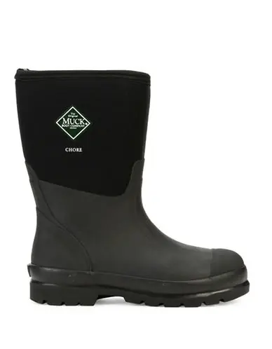 Men‘s Chore Mid Work Boot Black - Model Chm-000a