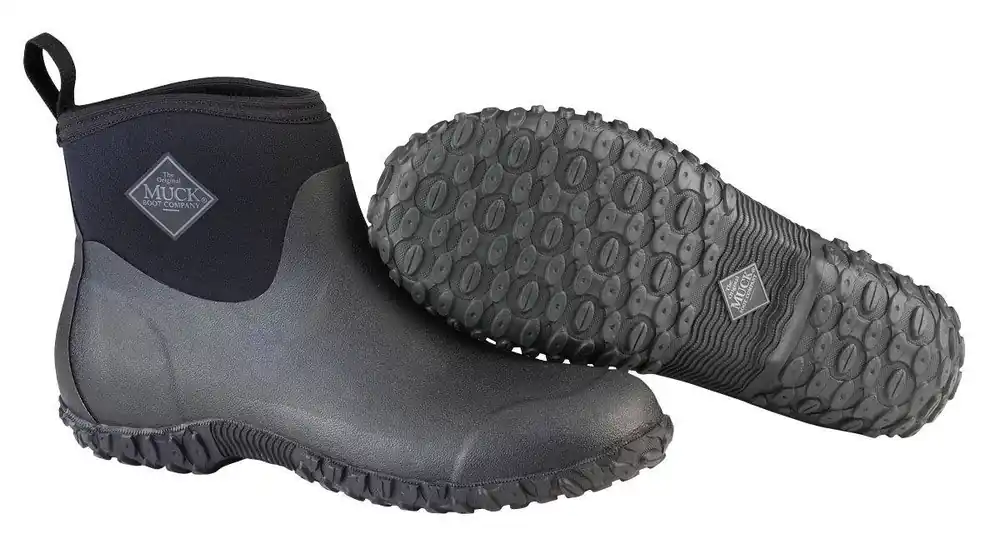 Muckster Ii Ankle High Waterproof Boots, Black, Men‘s 11