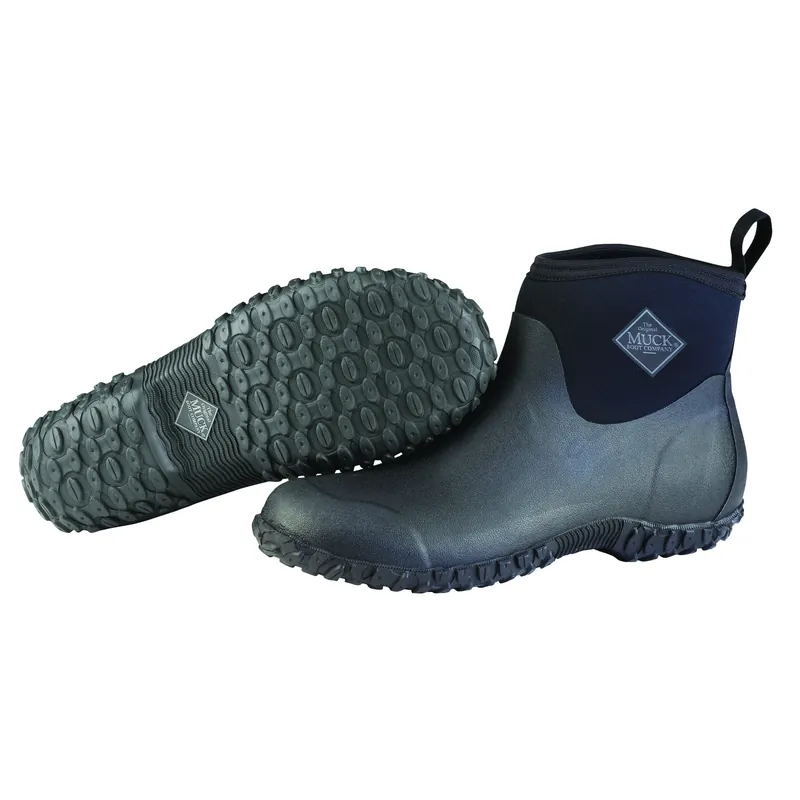 Muckster Ii Ankle High Waterproof Boots, Black, Men‘s 7