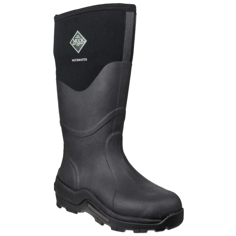 The Original Muck Boot Company Men‘s Muckmaster Hi 14" Black Waterproof Work Boot