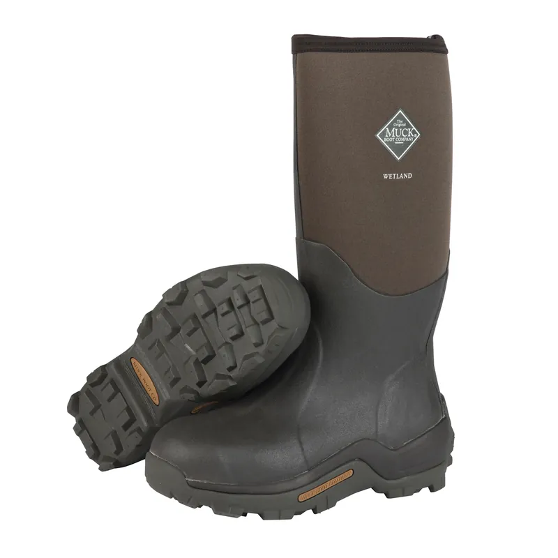 Men‘s Wetland 14" Brown Waterproof Field Boot - Size 5 Us