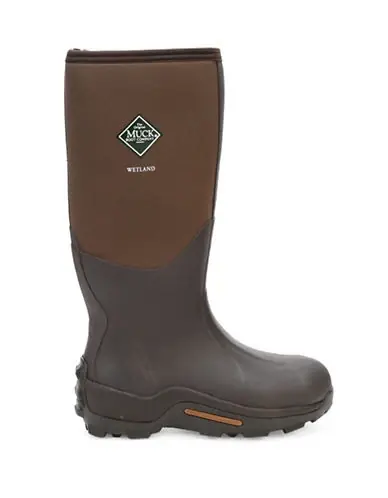The Original Muck Boot Company Men‘s Wetland 14" Brown Waterproof Field Boot - Model Wet-6