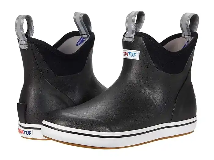 Women‘s 6 Inch Ankle Waterproof Deck Boots For All-weather Use