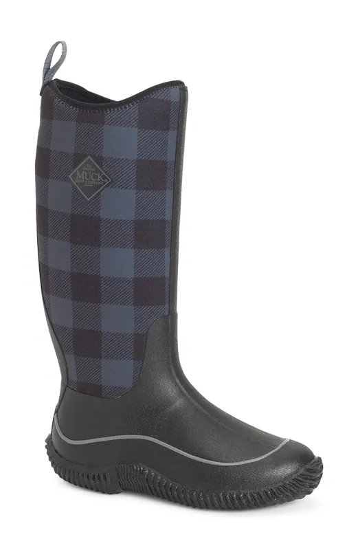 Women‘s Hale Waterproof Multi-season Boots, Size 9 M - Black/grey Plaid