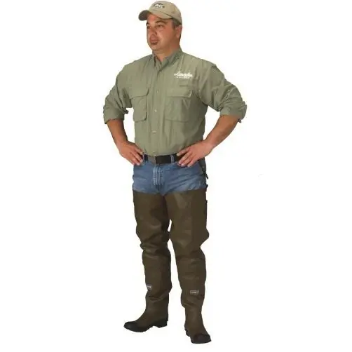 Caddis Men‘s 2 Ply Rubber Hip Boots Model Ca2901w-11 Size 11