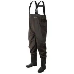 Pvc Chest Wader Brown Size 11 For Outdoor Sports And Recreation