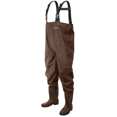 Men‘s Rana Pvc Lug Chest Wader - Brown - Size 13