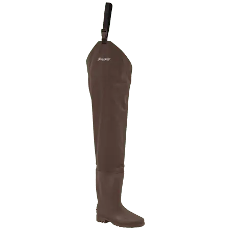Rana Pvc Lug Sole Hip Wader Brown Size 12