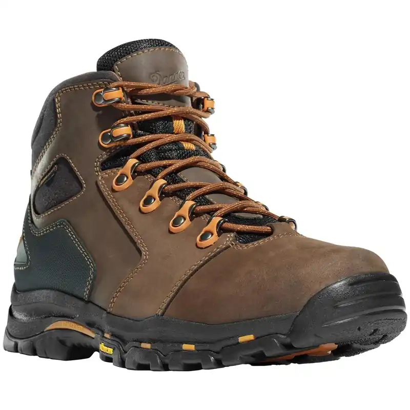 Vicious 4.5-inch Brown/orange Non-metallic Work Boots Size 13 D