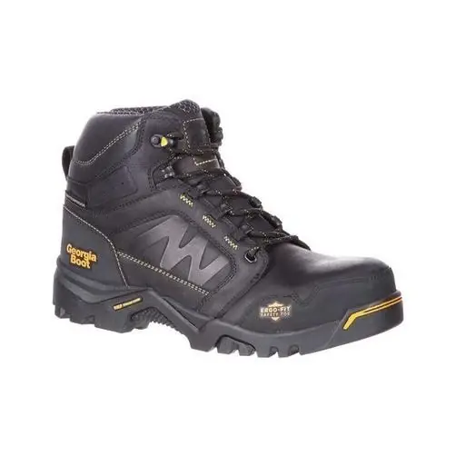 Men‘s Amplitude Waterproof Composite Toe Work Boot - Black Size 11.5(m)