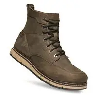 Utility 6" San Jose Waterproof Aluminum Toe Work Boots - Cascade Brown/black
