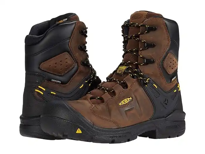 Utility Dover 8 Waterproof Carbon-fiber Toe Men‘s Shoes Dark Earth/black