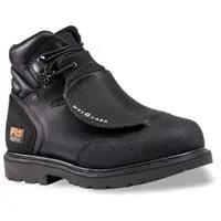 Timberland Pro Met Guard 6 Steel Toe Men‘s Work Lace-up Boots, Black Ever-guard Leather