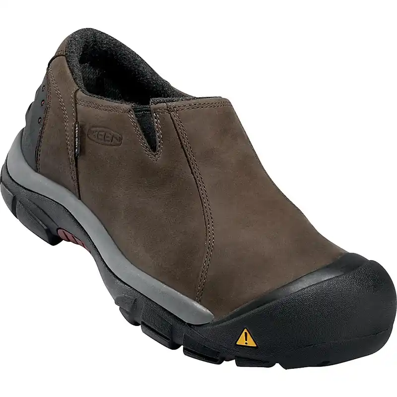 Keen Men‘s Brixen Low Waterproof Insulated Shoe - Size 11.5 - Slate Black/madder Brown