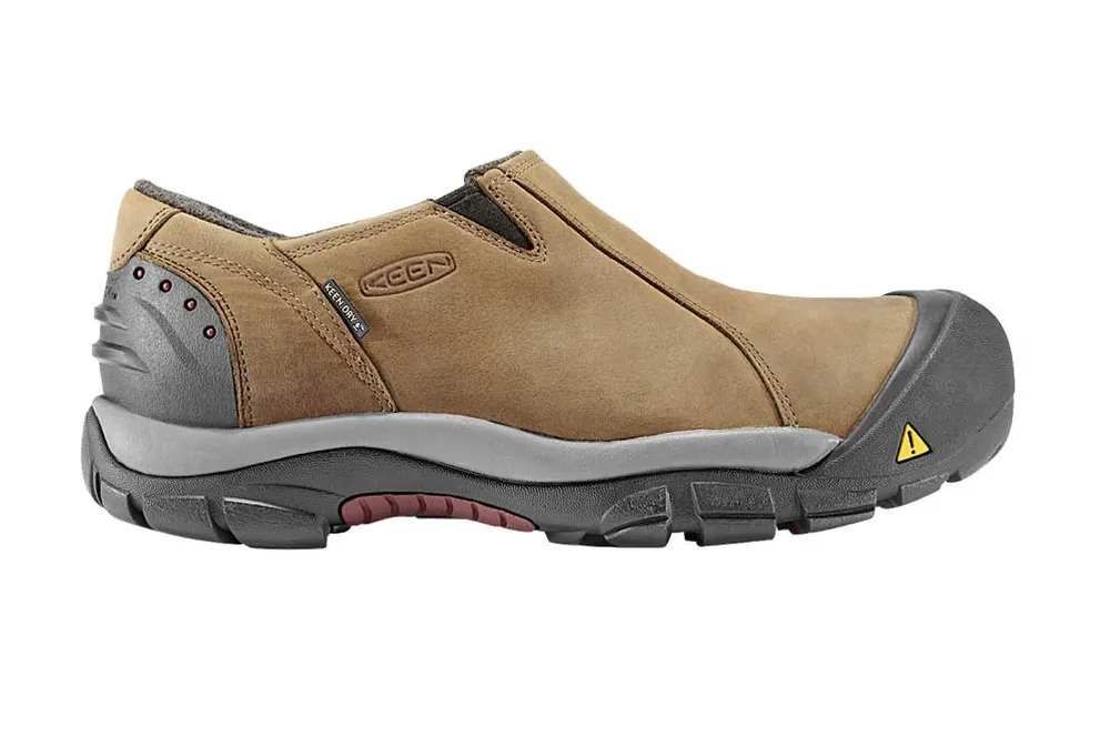 Keen Men‘s Brixen Low Waterproof Insulated Shoe - Size 14 - Slate Black/madder Brown