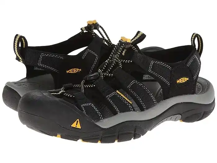 Men‘s Newport H2 Water Sandal With Toe Protection - Size 9.5 - Black