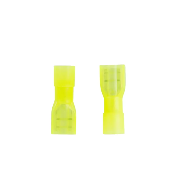 12-10 Awg Insulated Female Disconnect Yellow 15 Pk