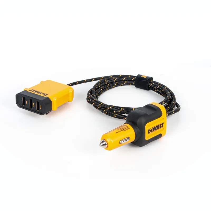 5-port Front & Back Seat Mobile Usb Pd Charger