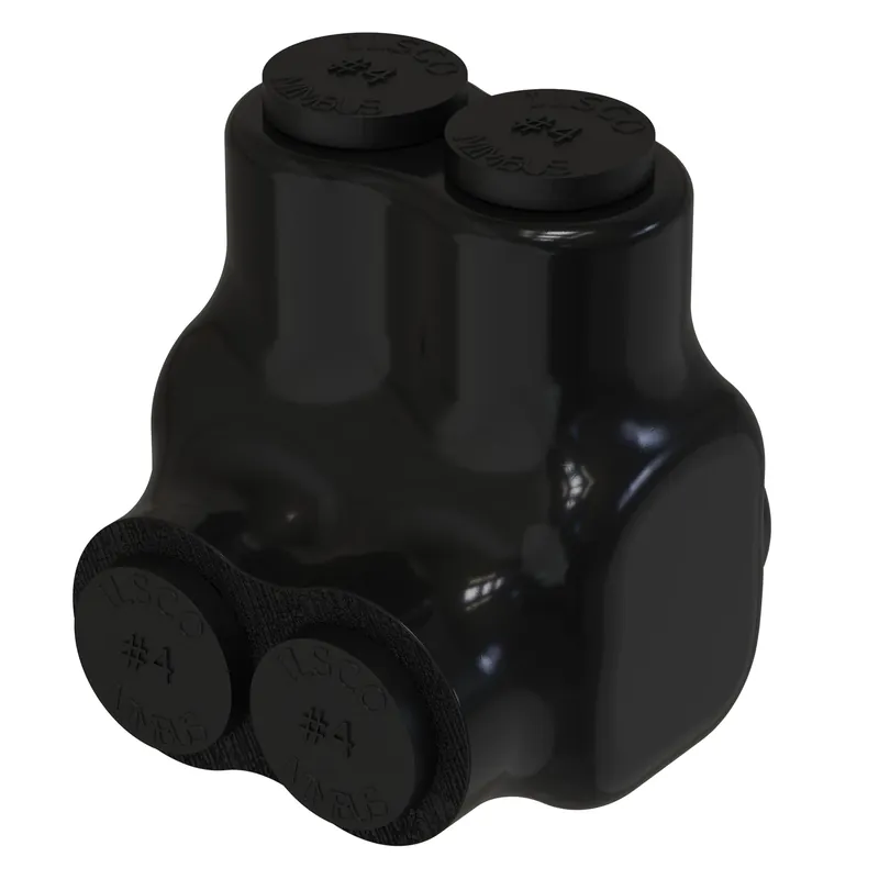 14-4 Awg Multiple Tap Connector Black 1 Pk