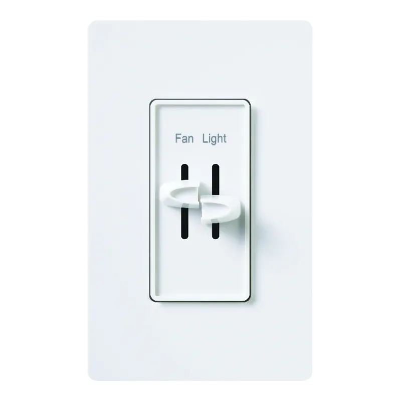 Skylark 1.5 Amps Single Pole Slide Fan Control White 1 Pk
