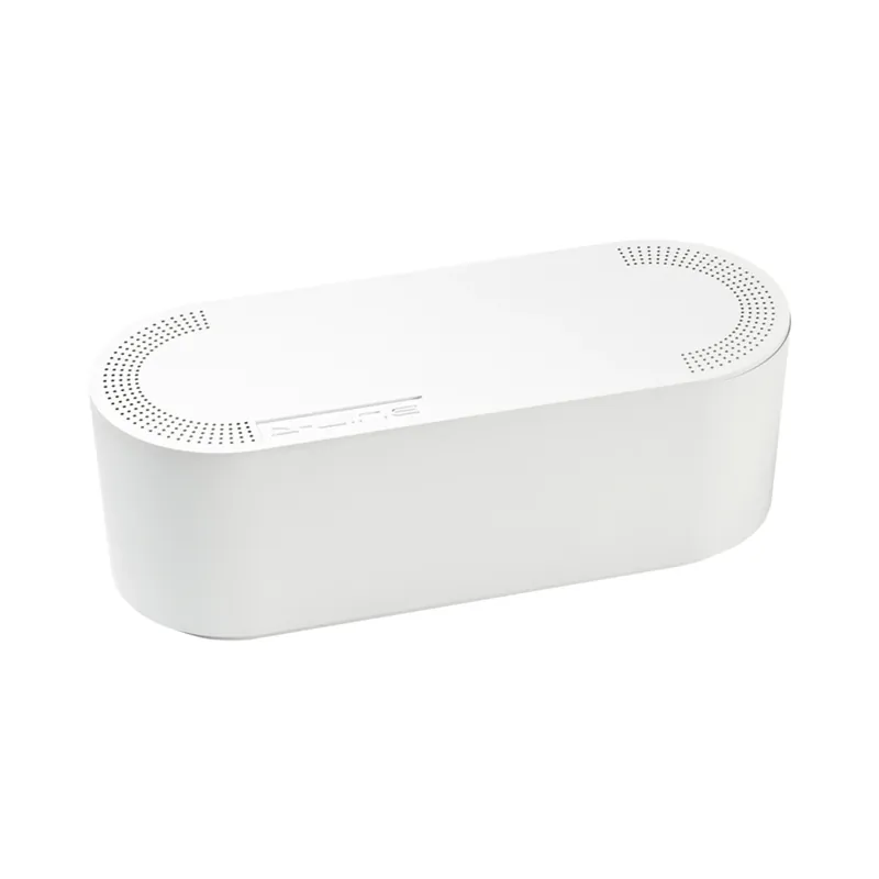 12.75 In. L White Abs Cable Organizer Box - Model Us/cobsmlw