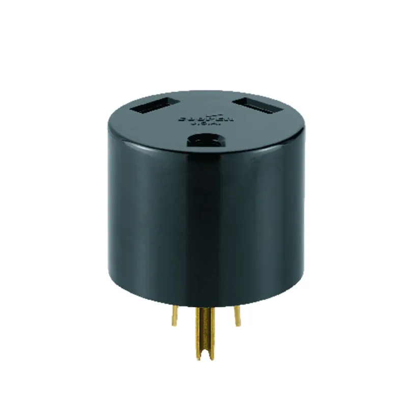 Travel Trailer Adapter, 125-volt, 15-amp