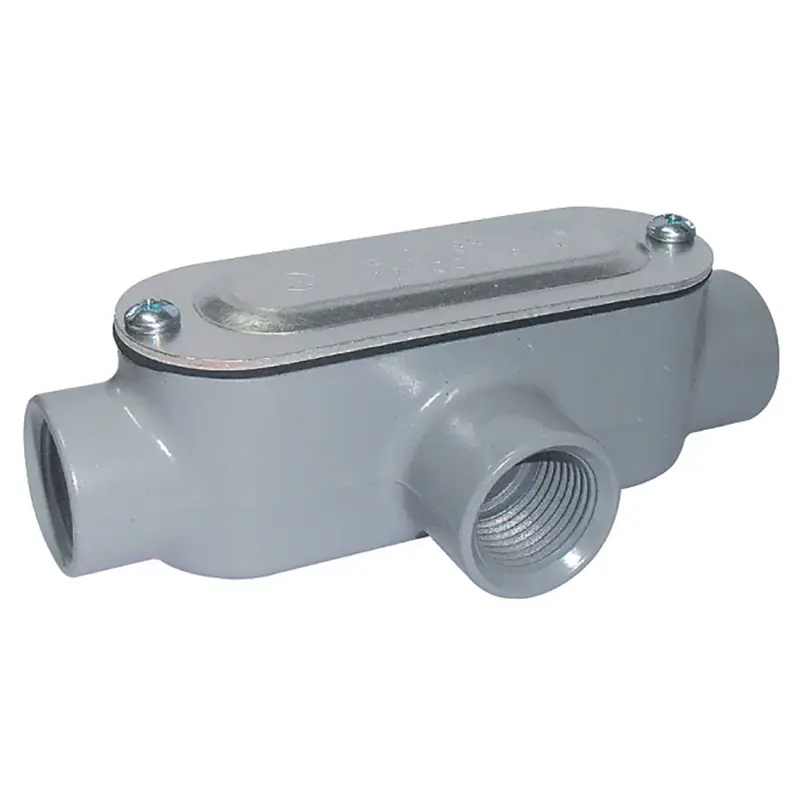 Proconnex 3/4 In. D Die-cast Aluminum Conduit Body For Rigid 1 Pk