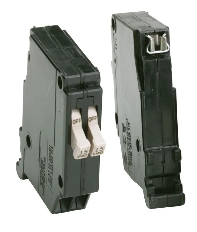 Cutler-hammer 15/15 Amps Tandem 2-pole Circuit Breaker Cht1515