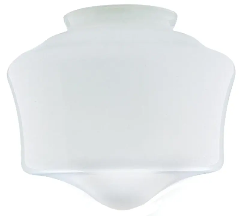 Schoolhouse White Glass Lamp Shade 1 Pk