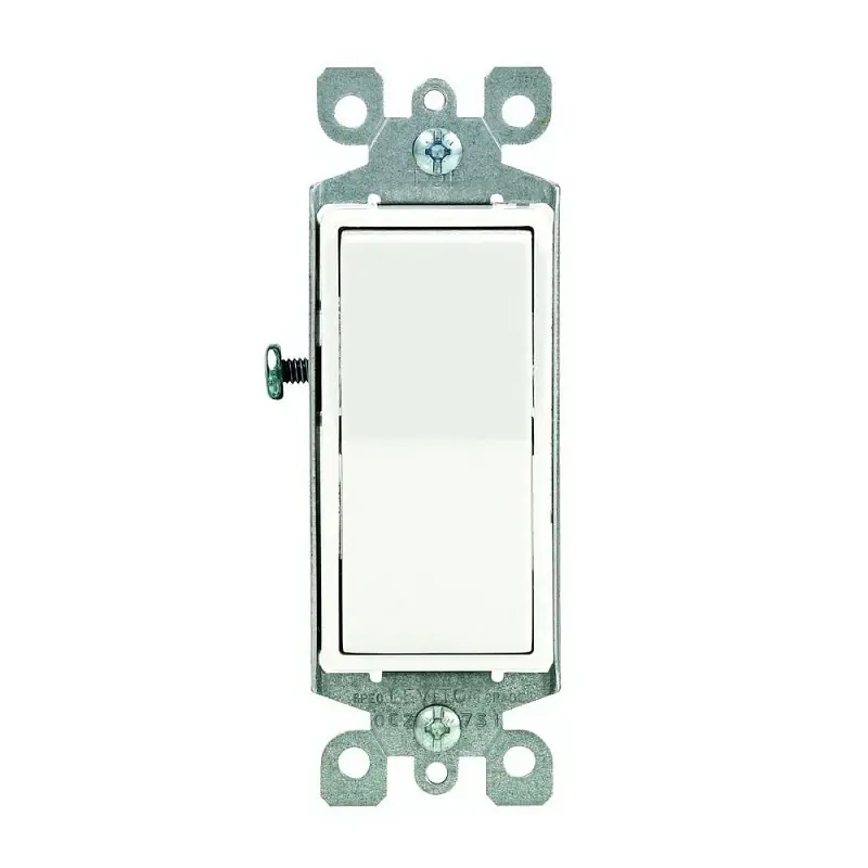 Decora 15 Amps Four Pole 4-way / Rocker Switch White 1 Pk