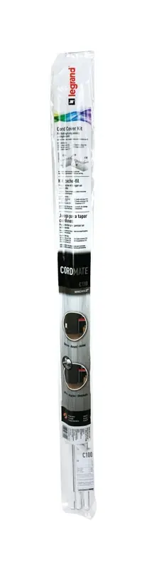 Cordmate White Cord Cover Kit
