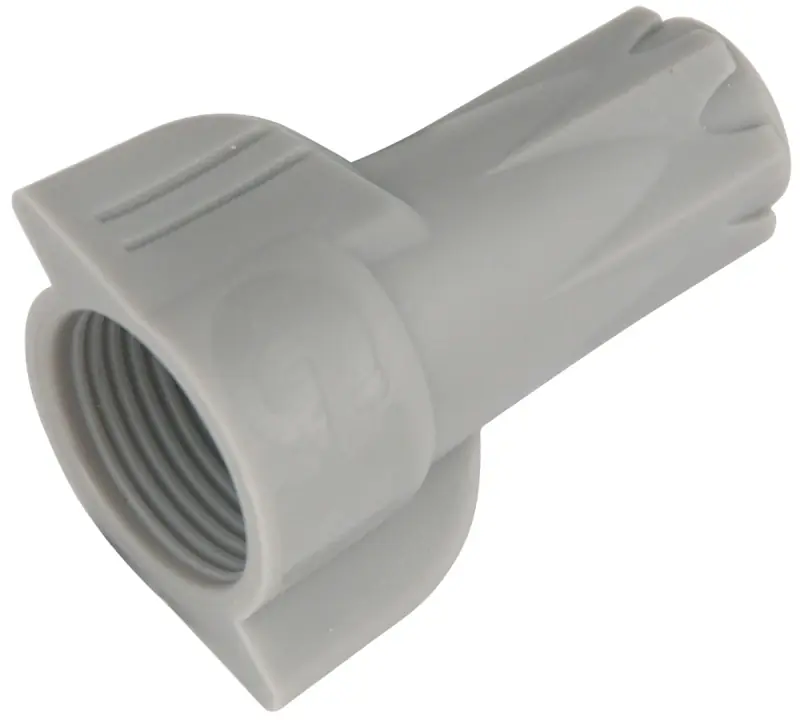Hex-lok 18-6 Awg Copper Wire Connector Gray 50 Pk