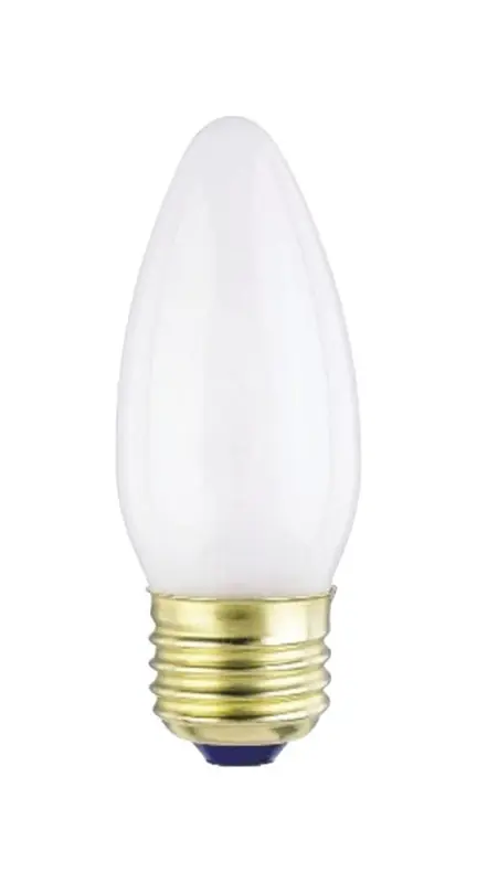 25 W B11 Decorative Incandescent Bulb E26 (medium) Warm White 2 Pk