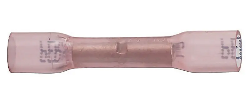 Xtreme 22-18 Awg Insulated Wire Butt Splice Red 25 Pk