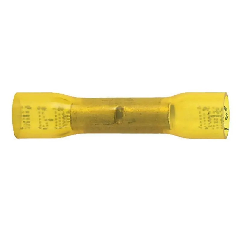 Xtreme 12-10 Ga. Insulated Wire Butt Splice Yellow 25 Pk
