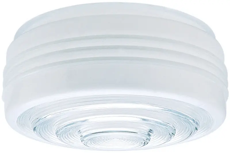 Drum White Glass Shade 1 Pk