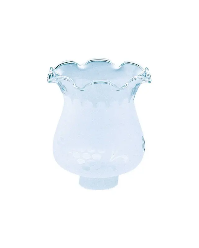 Vase White Glass Lamp Shade 1 Pk