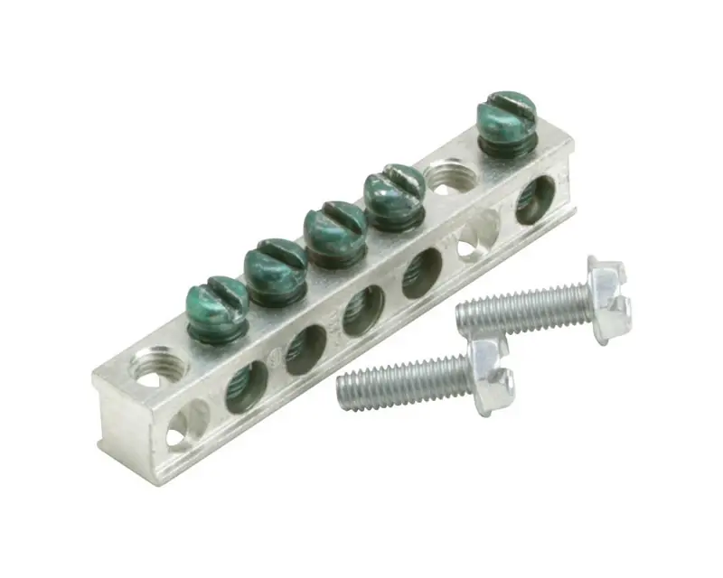 Ground Bar For 2, 4, 6 & 8 Circuit Load Centers